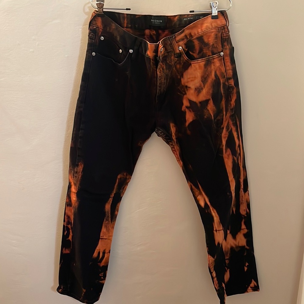PACSUN CUSTOM DYE PANTS